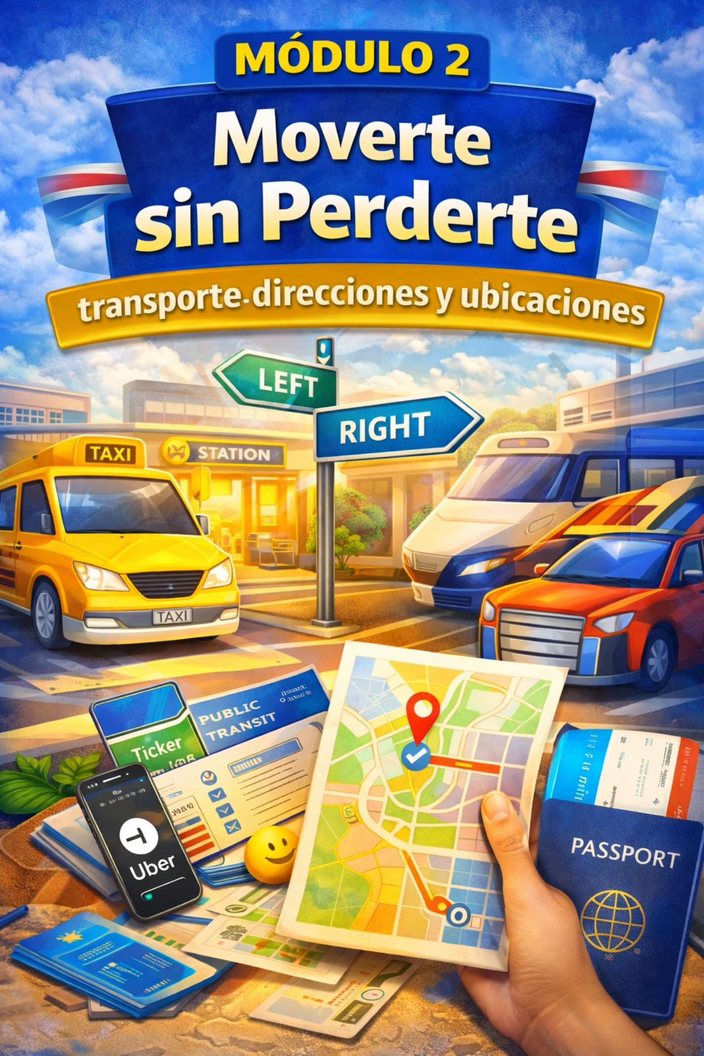 Guía de Inglés para Viajeros – 7 PDFs + 7 Audios