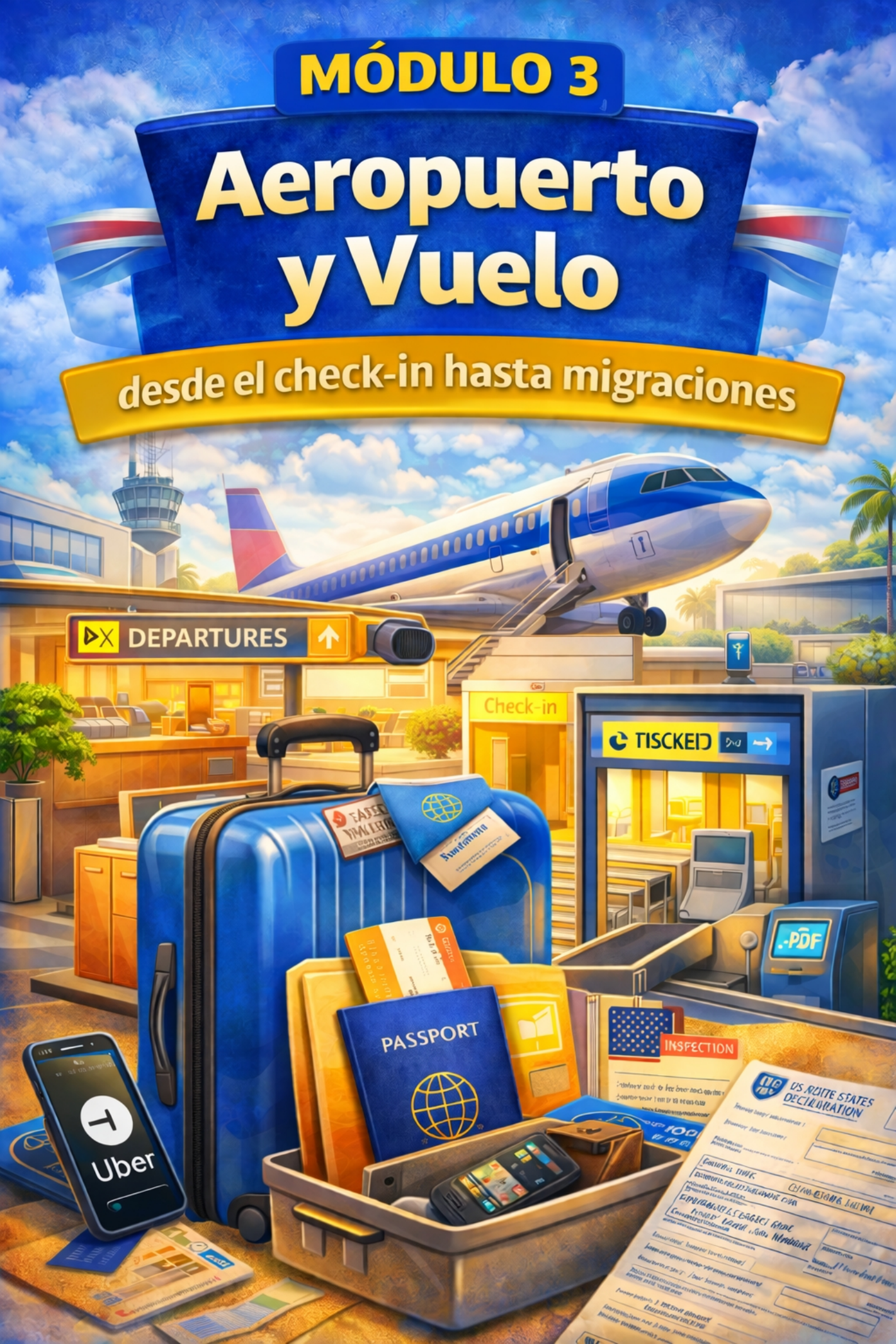 Guía de Inglés para Viajeros – 7 PDFs + 7 Audios