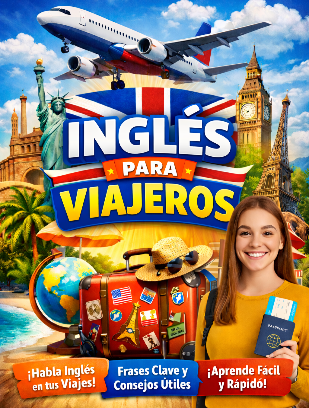 Guía de Inglés para Viajeros – 7 PDFs + 7 Audios